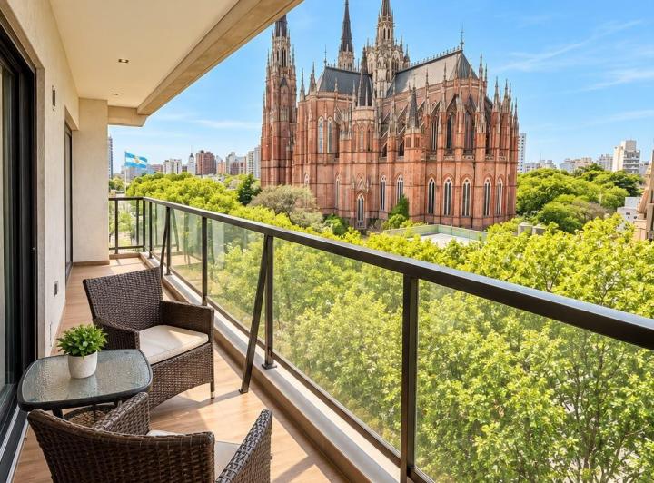 Departamento · 90m² · 3 Ambientes · 1 Cochera