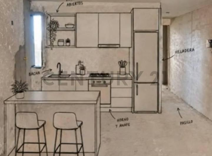 Departamento · 35m² · 1 Ambiente
