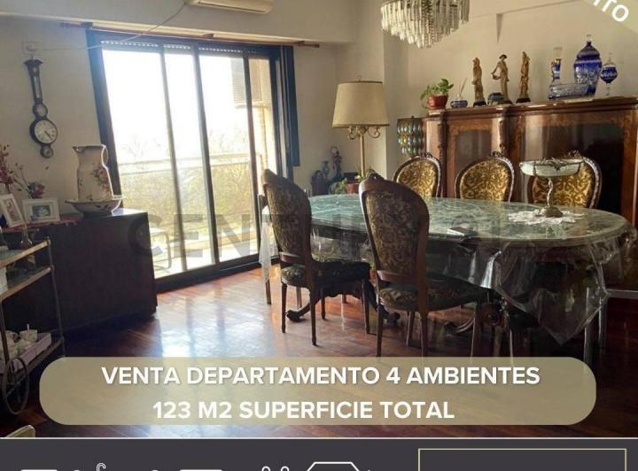 Departamento · 113m² · 4 Ambientes · 1 Cochera