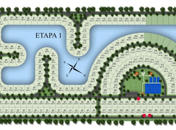 Terreno · 632m²