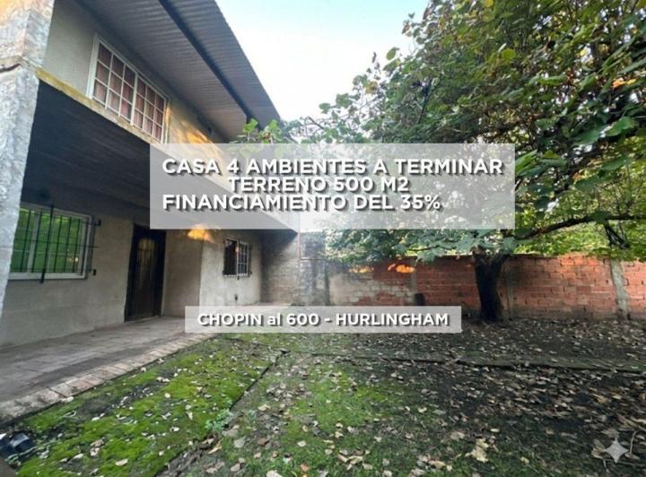 Casa · 100m² · 4 Ambientes · 1 Cochera