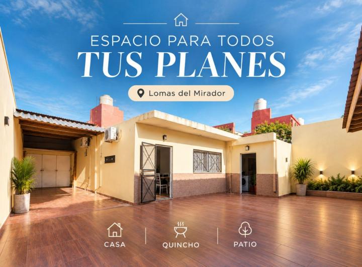 Casa · 105m² · 4 Ambientes · 2 Cocheras