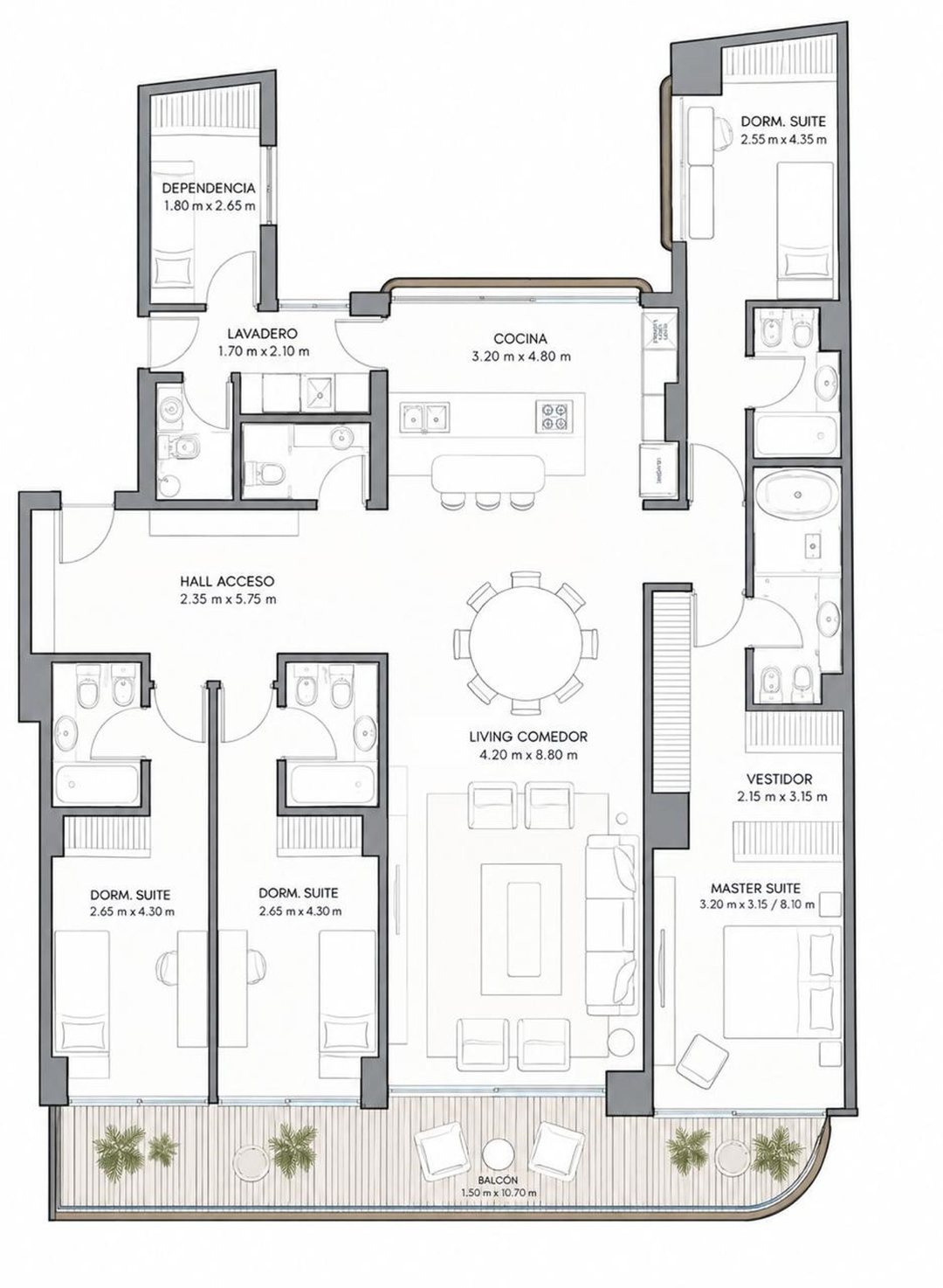 VENTA CABALLITO DEPARTAMENTO 5 AMBIENTES 2 COCHERA