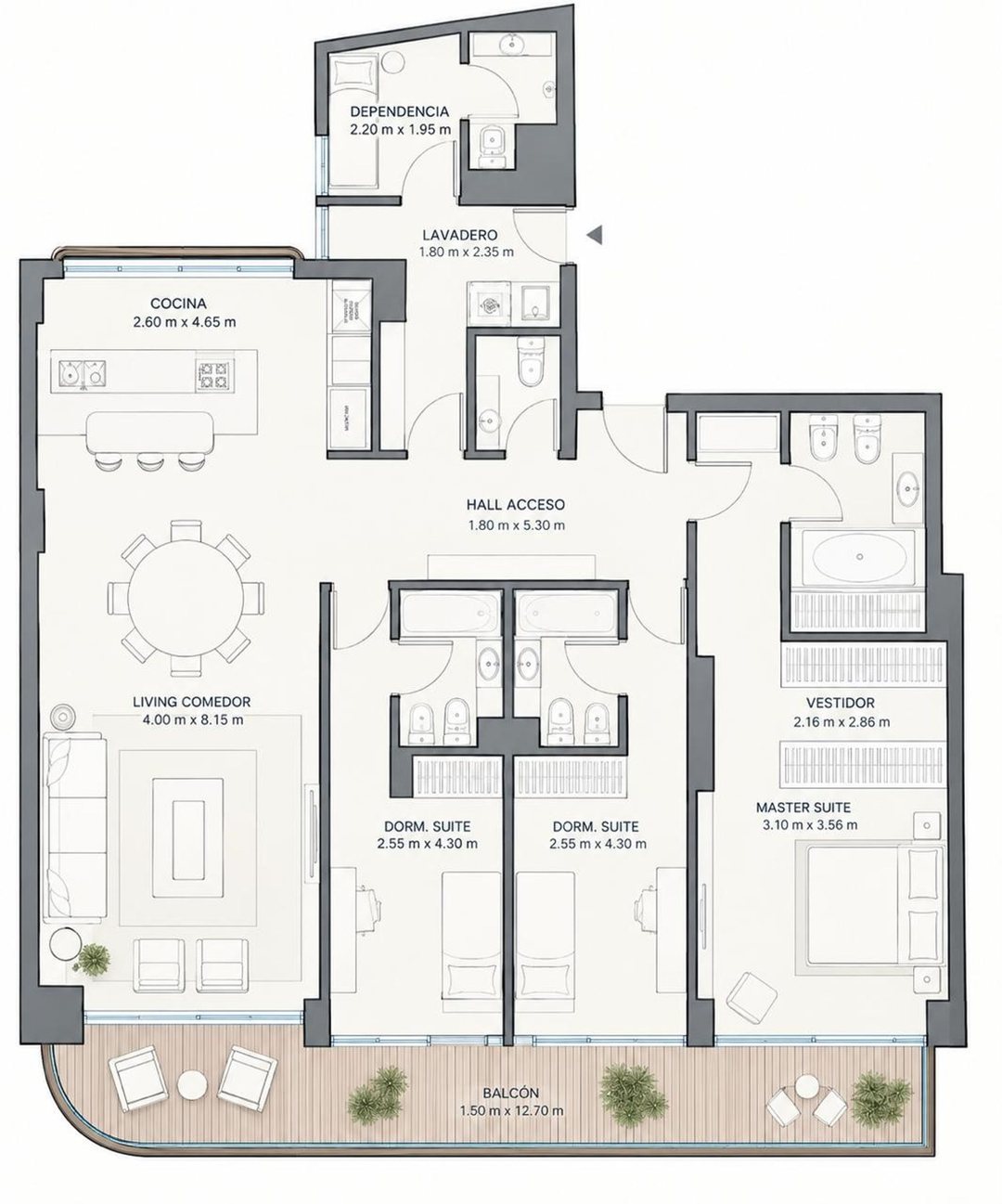 VENTA CABALLITO DEPARTAMENTO 4 AMBIENTES 2 COCHERA