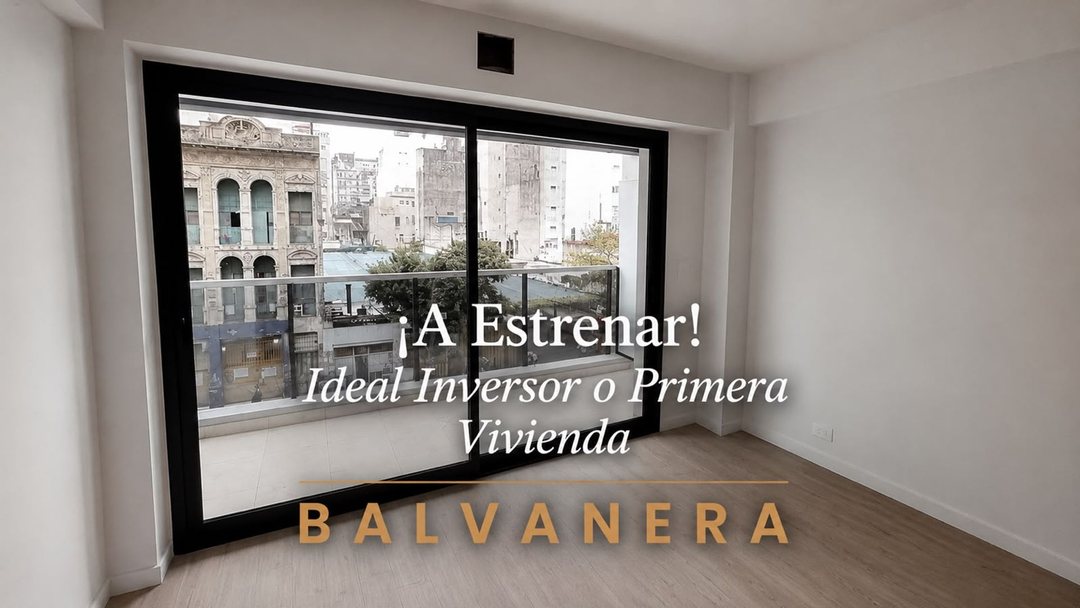 DEPARTAMENTO VENTA MONOAMBIENTE BALVANERA BALCON