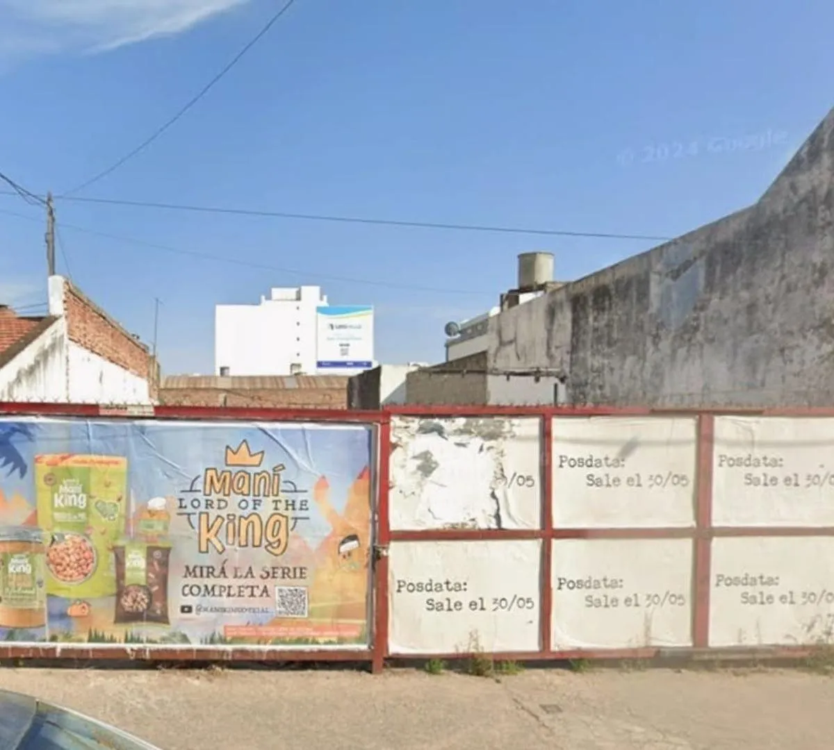 VENDO TERRENO Y CASA A DEMOLER APTO EDIFICIO
