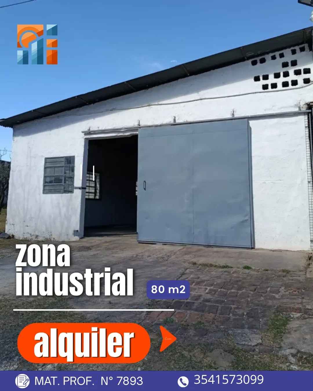 Deposito-Galpon en zona industrial