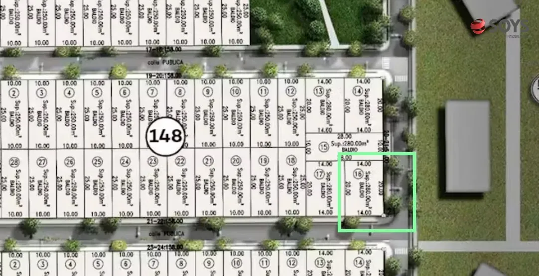 Lote Esquina en Venta, Docta Central - Ciudad de Córdoba