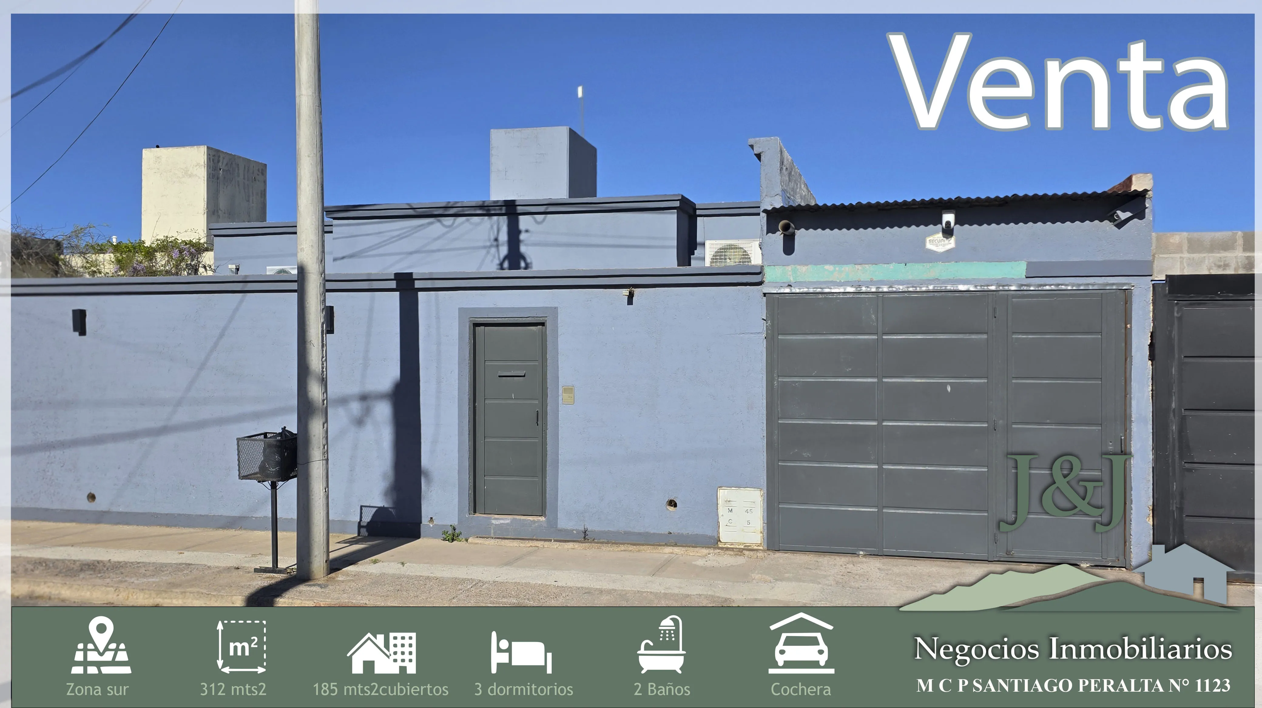 Vendo muy linda casa en zona sur