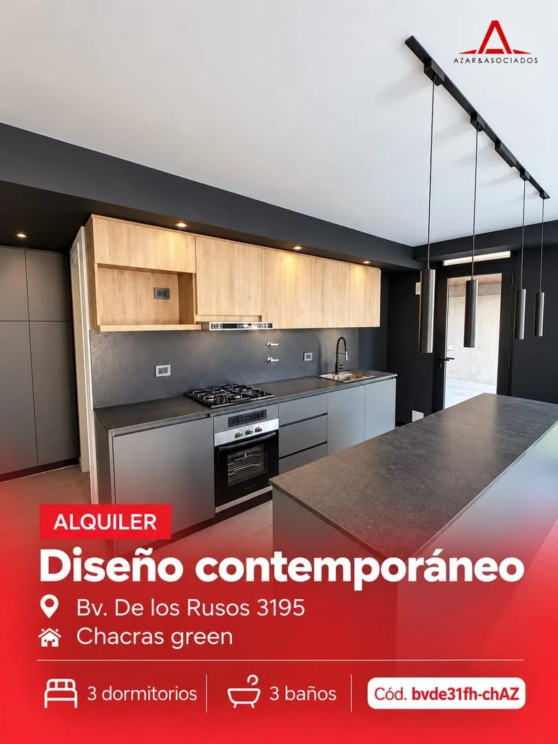 Dúplex 3 dormitorios en alquiler - Bv. de los Rusos 3195