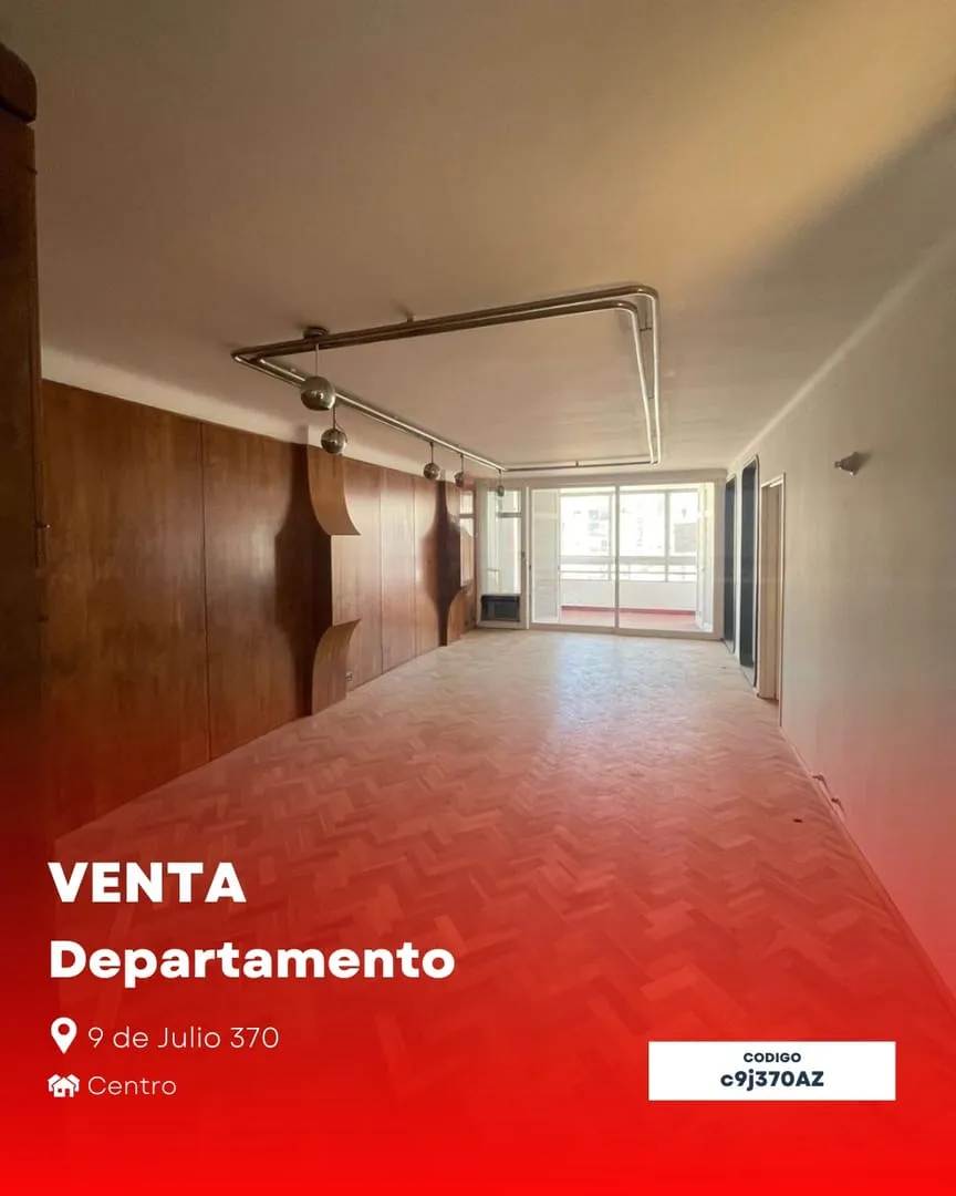 Semipiso de 3 dormitorios en venta - 9 de Julio 370, Centro