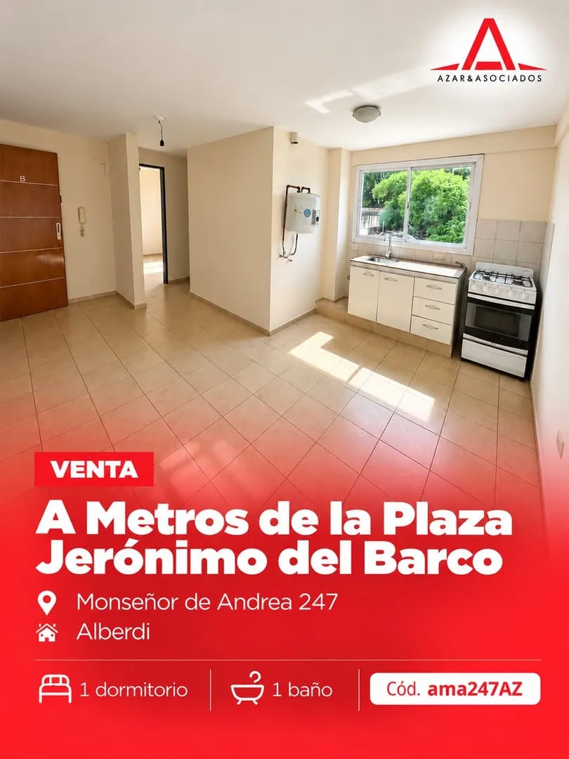 Departamento de 1 dormitorio en venta, Monseñor de Andrea 247