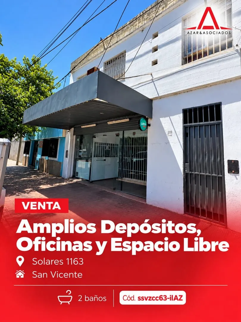 Local comercial en venta - Solares 1163, San Vicente