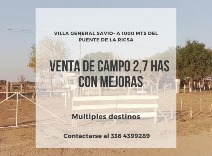 Campo · 27000ha · 3 Ambientes · 1 Cochera