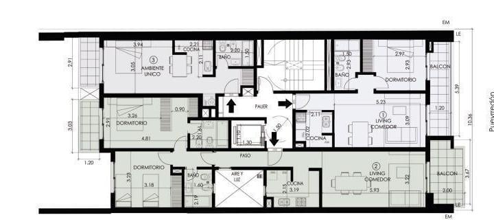 Departamento · 52m² · 2 Ambientes