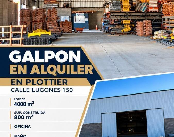 Bodega-Galpón · 800m²