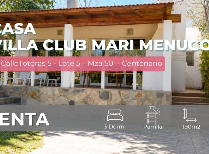 Casa · 190m² · 5 Ambientes