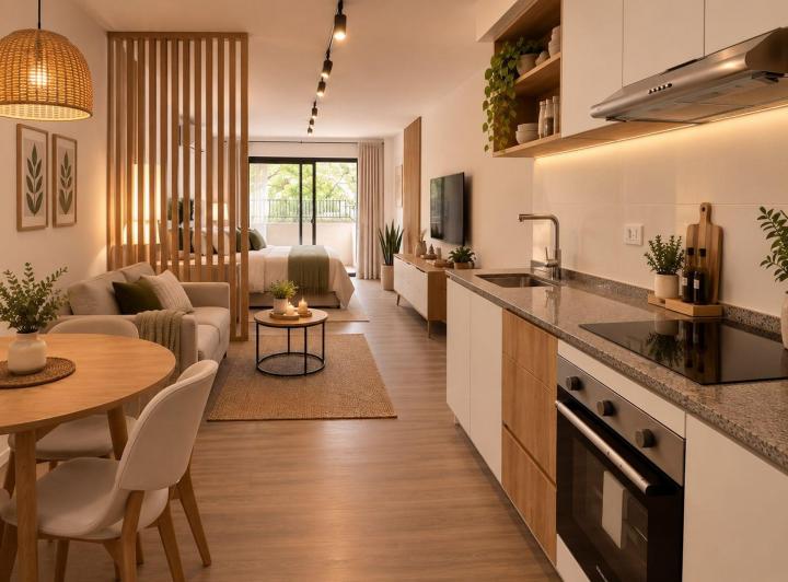 Departamento · 35m² · 1 Ambiente