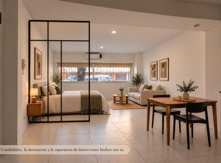 Departamento · 50m² · 1 Ambiente