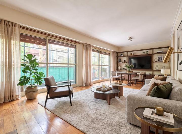 Departamento · 122m² · 4 Ambientes · 1 Cochera