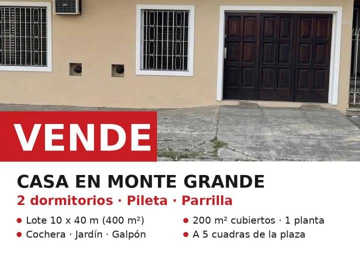 Casa · 200m² · 3 Ambientes