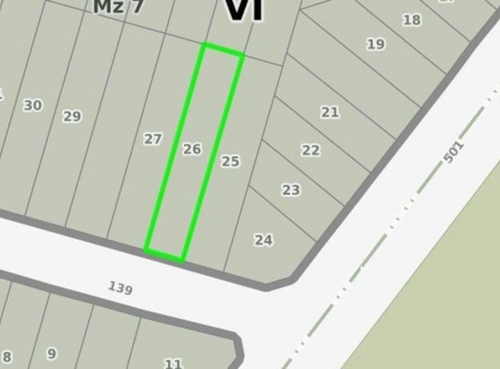 Terreno · 520m²