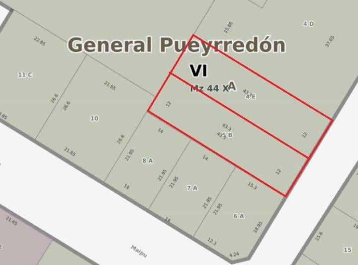 Terreno · 519m²