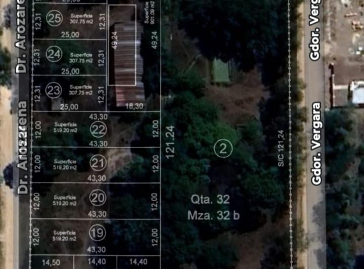 Terreno · 519m²