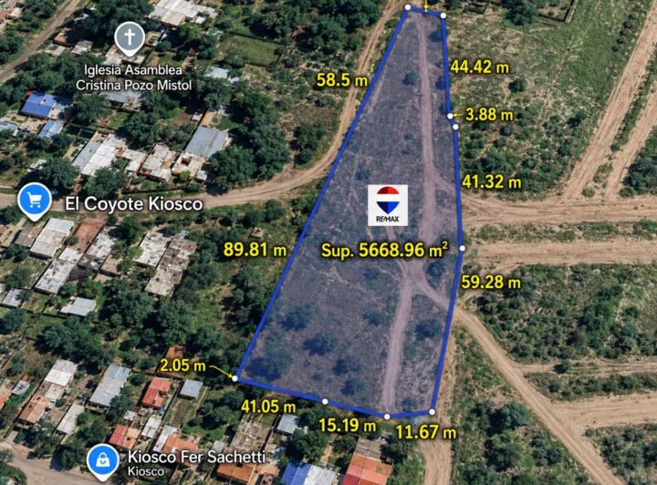 Terreno · 5668m²