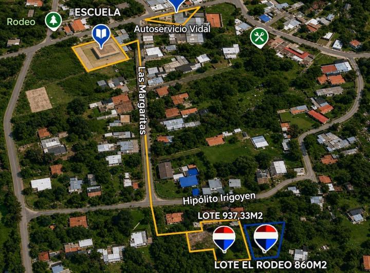 Terreno · 937m²
