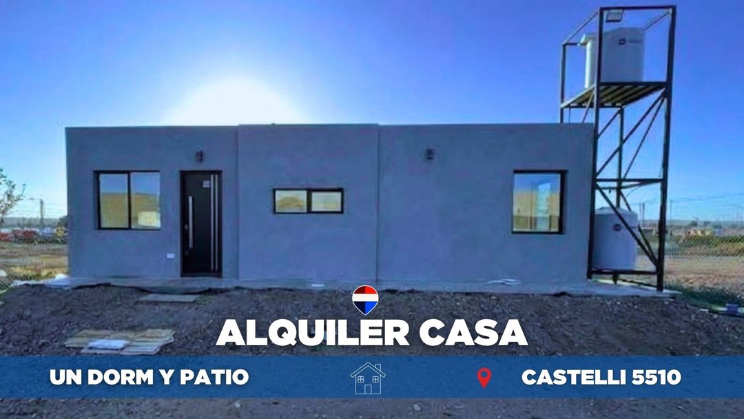 ALQUILER CASA 1 DORMITORIO CON PATIO