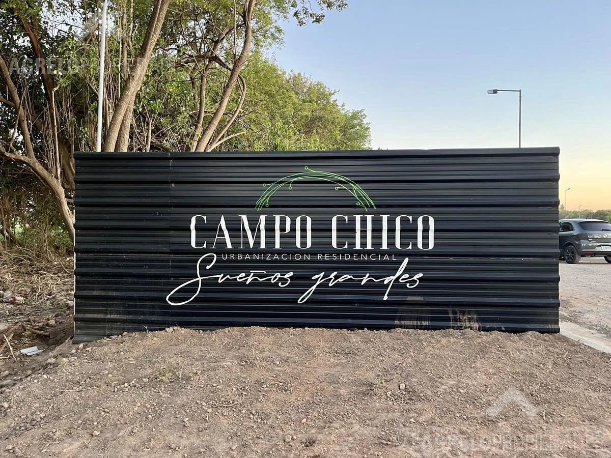 Venta! Lote En Campo Chico! Barrio Con Seguridad Zona Sur!
