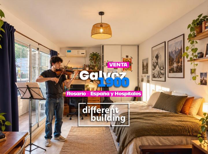 Departamento · 32m² · 1 Ambiente
