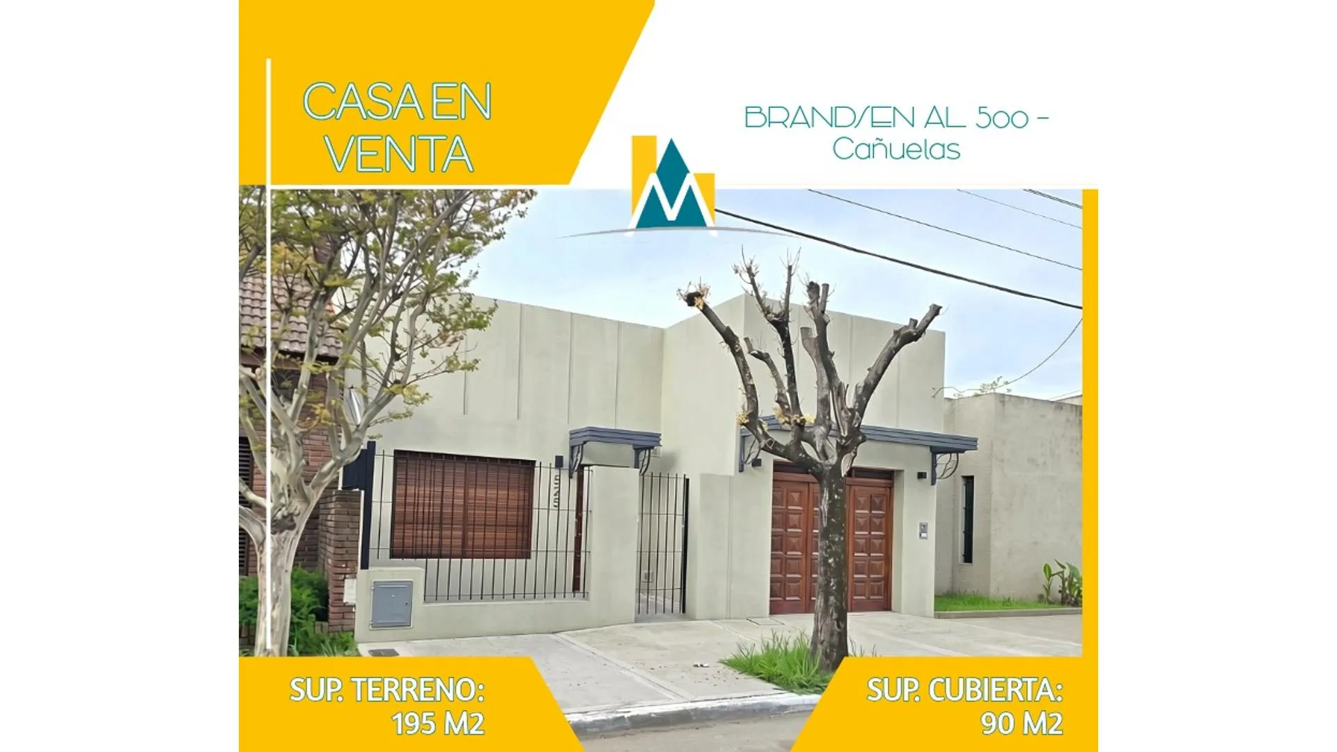 CASA CÉNTRICA EN VENTA - CAÑUELAS