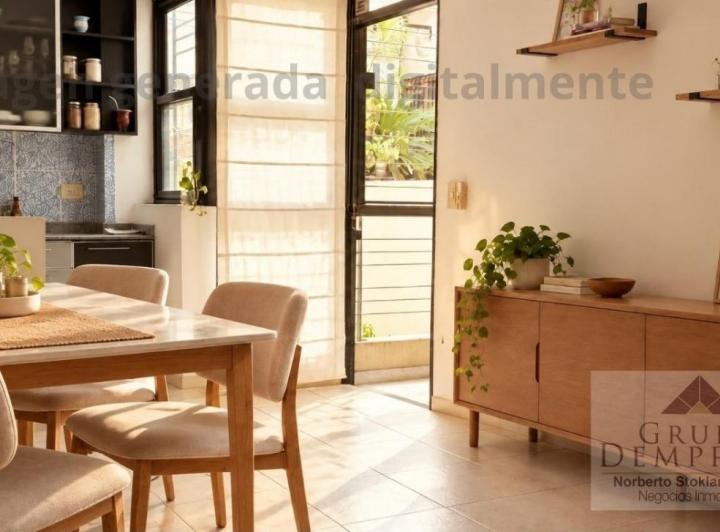 Departamento · 40m² · 2 Ambientes · 1 Cochera