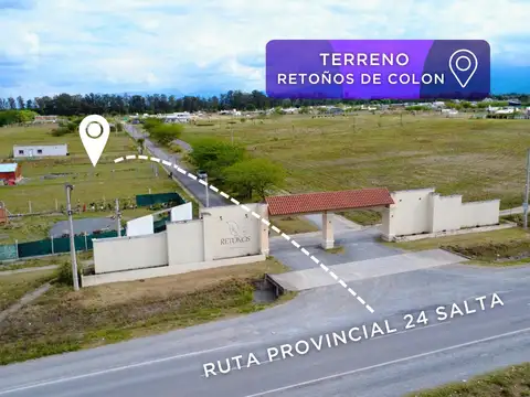 Terreno de 600m2 en retoños de colon