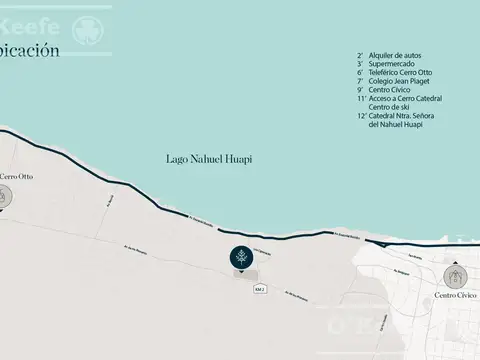 Departamento en venta 2 ambientes en cipresales  san carlos de bariloche