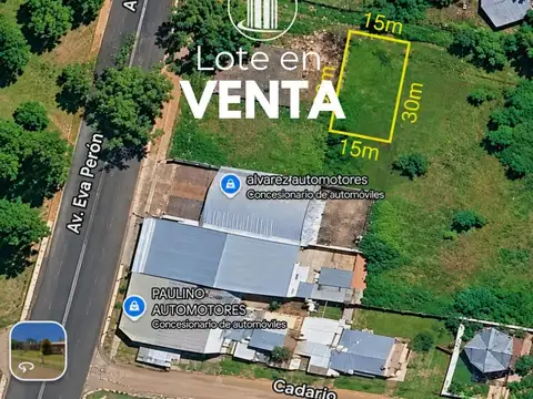 Terreno en venta – zona carrefour