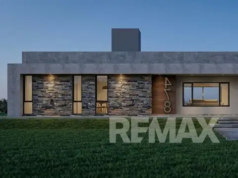 Casa en venta con fondo de cancha