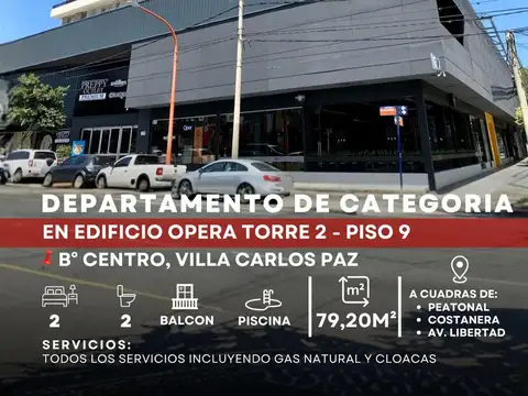 Departamento en Venta en Centro, Villa Carlos Paz