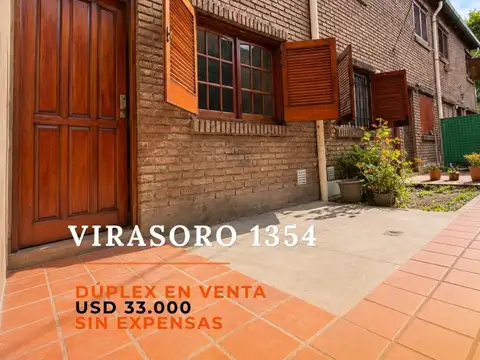 Casa pasillo tipo duplex virasoro 1300