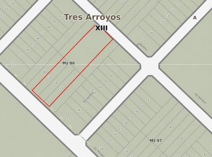 Terreno · 3600m²