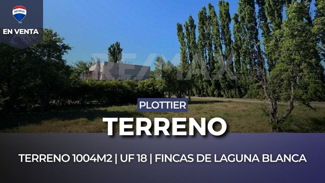 EN VENTA | TERRENO | FINCAS DE LAGUNA BLANCA