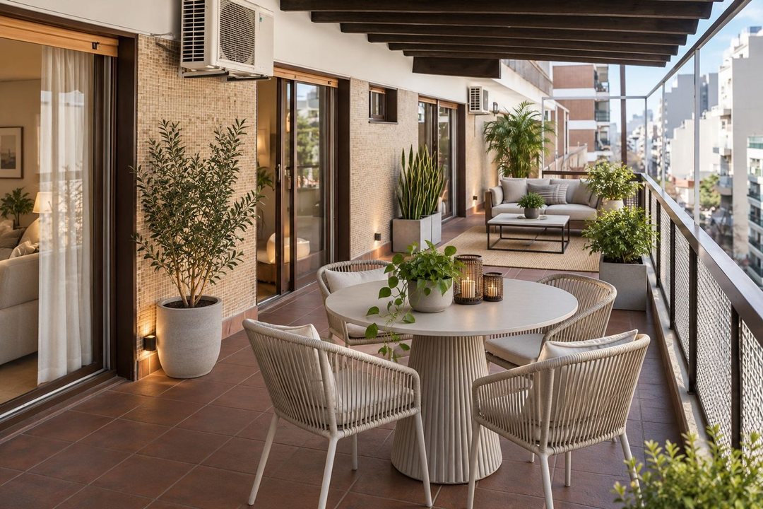 3 Amb, Balcón Terraza, Cochera  + Baul. Belgrano