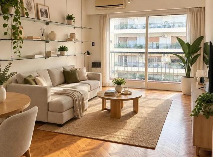 Departamento · 58m² · 3 Ambientes · 1 Cochera