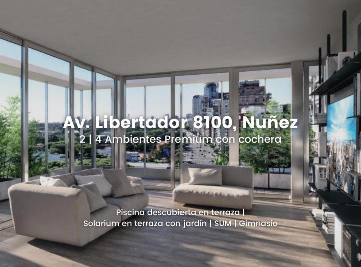 Departamento · 123m² · 3 Dormitorios · 1 Cochera