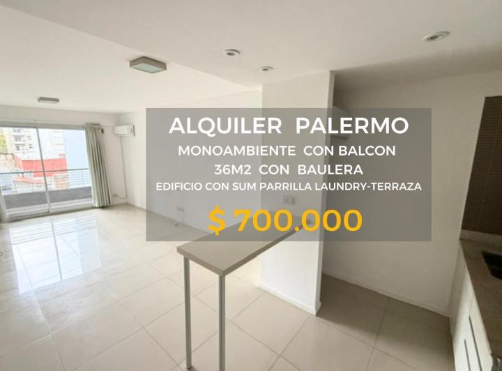 Departamento · 33m² · 1 Ambiente