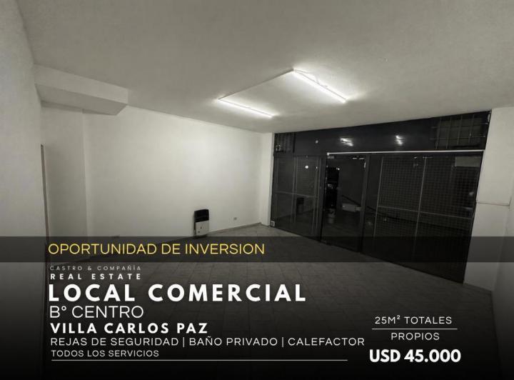 Local comercial · 25m² · 1 Ambiente