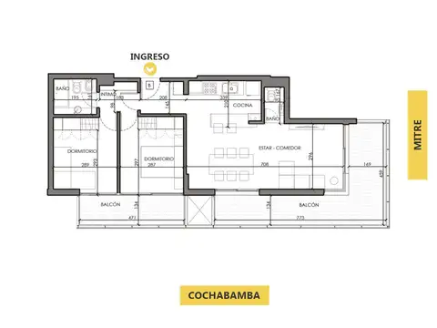 Departamento en Venta en Centro, Rosario