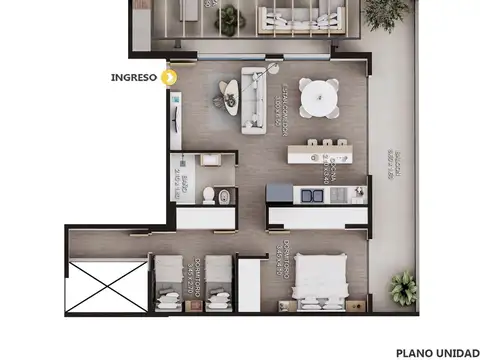 Departamento en Venta en Martin, Rosario